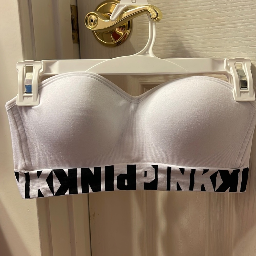 PINK strapless bra